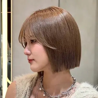 ミディアム 石堂 菜々美／艶カラー🫧のヘアスタイル