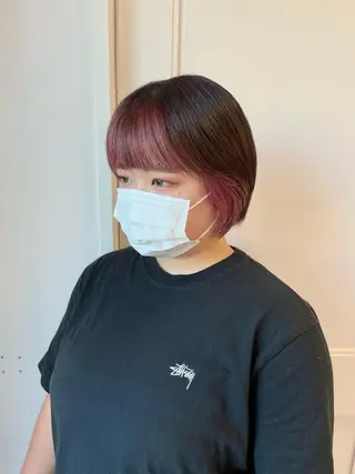 ショート allum所属・allum SAKURAのヘアスタイル