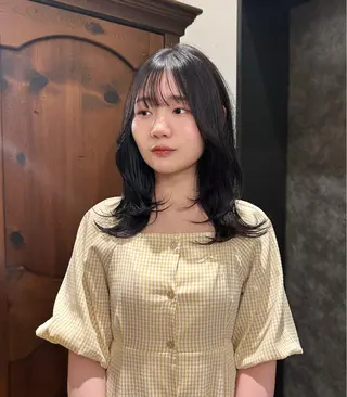 ミディアム tete nico所属・似合わせ/ヘアカラー nanami🌸のヘアスタイル