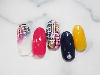ネイル トップネイリスト Ribbon立川店のネイルデザイン