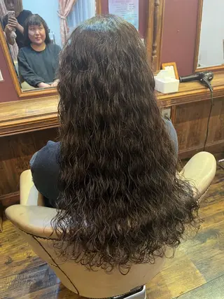 ロング パーマ jam Creative Hair Design所属・【jam】横山 真優華のヘアスタイル