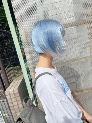 ショート カラー 柔らかカラー/ レイヤーYUTO🧋のヘアスタイル