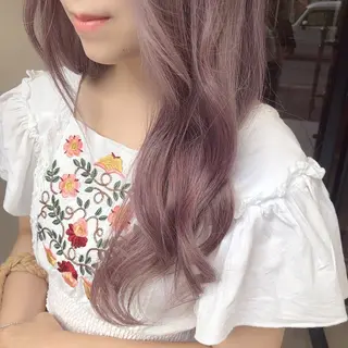 ロング カラー 💚 nao💚のヘアスタイル