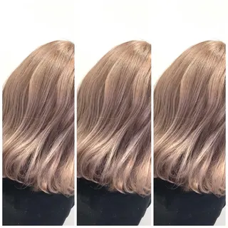 ミディアム カラー 💓シールエクステ ルミエールのヘアスタイル