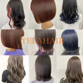 ショート カラー ヘアアレンジ HUENEST アカデミーサロンのヘアスタイル