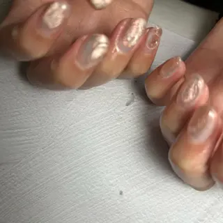 ネイル soa.Aika 自爪育成のネイルデザイン