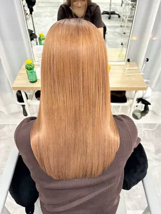 セミロング Aura 髪質改善＆韓国レイヤー所属・あい❤︎ /髪質改善/韓国巻きのヘアスタイル