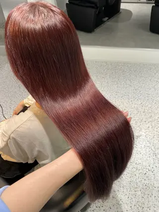 ロング カラー パーマ ヘアアレンジ メンズ キッズ Lumo所属・💖横浜ブリーチなし 💖MIHOのヘアスタイル