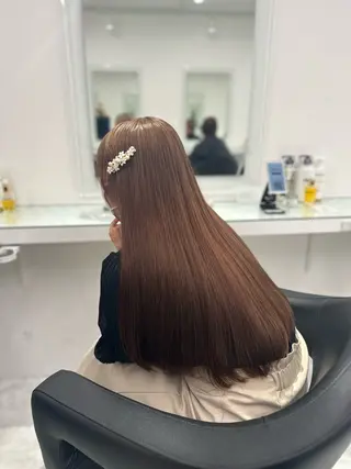 ロング カラー ❄最強かわいいカラー ❄️MINA❄️のヘアスタイル