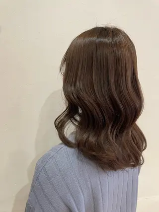 ミディアム Freez オオヤブ カホのヘアスタイル