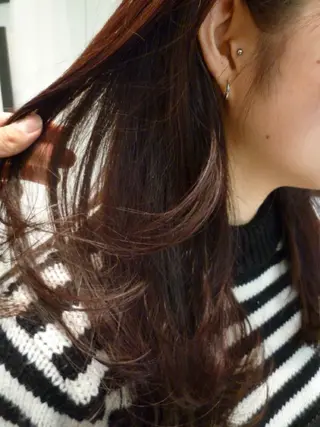 ロング カラー Tom/可愛く 格好よくします✨のヘアスタイル