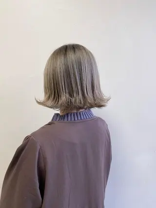 ショート カラー hair &eye LAWE.店長のヘアスタイル