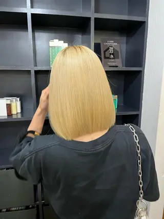 ミディアム カラー SALOWIN新宿三丁目frente所属・髪質改善/艶カラー MISATOのヘアスタイル