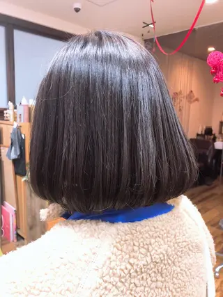 ミディアム パーマ 國次 夕貴のヘアスタイル