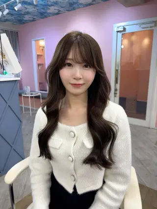 ロング カラー chihiro 🎀のヘアスタイル