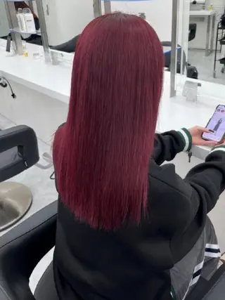 カラー 🍒renka🍒 ボブ/ショート/暖色のヘアスタイル