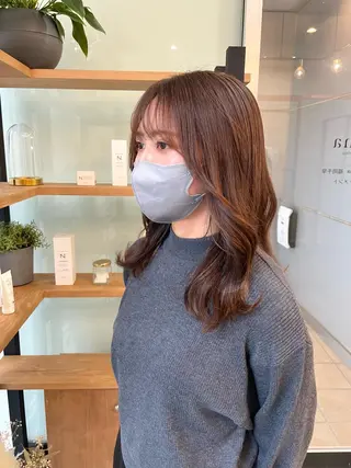 セミロング 荒木 康太のヘアスタイル