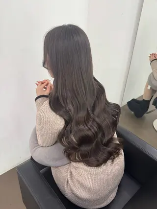 ロング 【ioe岡本】🐶 向井歩のヘアスタイル