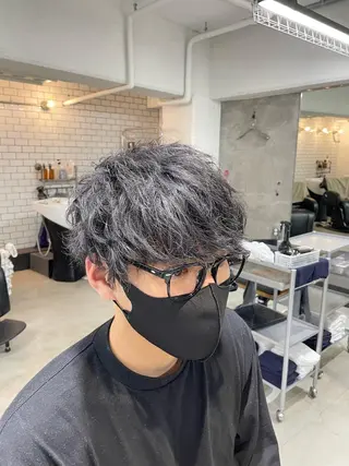 パーマ メンズ fifth天神大名所属・天神メンズヘア ➳つばさのヘアスタイル