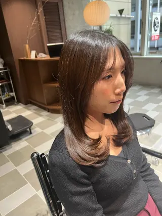 ミディアム nok所属・nok kaoriのヘアスタイル
