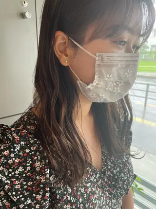 セミロング C’LD hair  produce /シールドヘア所属・モテ髪/ボブ/ショー ト/アダチフウトのヘアスタイル