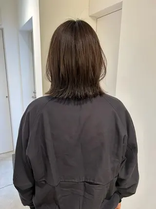 ミディアム カラー 、 、のヘアスタイル
