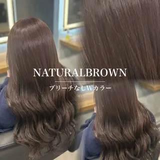ロング カラー ナチュラル艶カラー/ YUNAのヘアスタイル