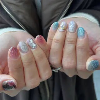 ネイル 🤎🧸 Aya 🧸🤎のネイルデザイン