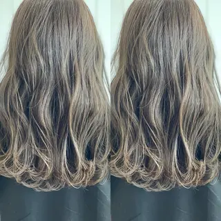 ロング カラー Snaly カラー特化ページのヘアスタイル