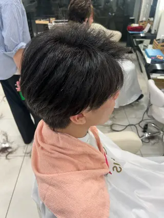 ショート メンズ メンズパーマ山内 結稀のヘアスタイル