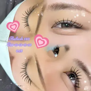 マツエク・マツパ Eyes Cream SAYAのマツエク・マツパデザイン