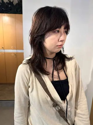 セミロング カラー lelu所属・lelu / 佐々木のヘアスタイル