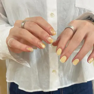 ネイル 𝕄𝕚𝕪𝕦🤍 自由が丘⌇パラジェルのネイルデザイン