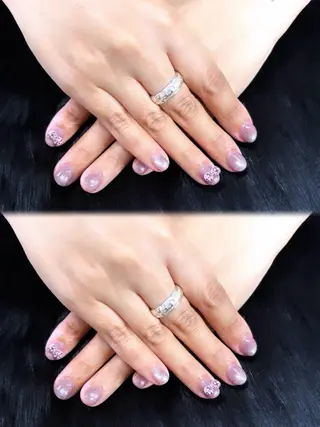 ネイル 𝑵𝒂𝒊𝒍𝒔𝒂𝒍𝒐𝒏 𝑳𝒊𝒆𝒔𝒆所属・𝐋𝐢𝐞𝐬𝐞 𝐘𝐔𝐈のネイルデザイン