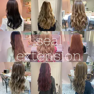 ロング カラー パーマ ヘアアレンジ メンズ キッズ RIYA❤︎ Aujuaソムリエのヘアスタイル