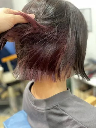 ミディアム カラー Snaly カラー特化ページのヘアスタイル