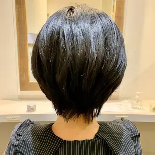 ショート ヘアアレンジ ショート×カラー 🦊堀米早紀【荻窪】のヘアスタイル