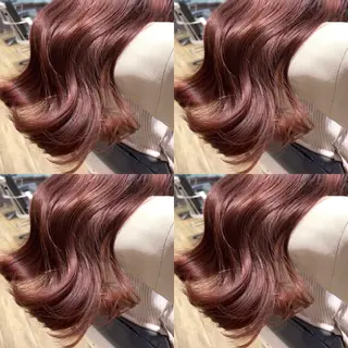 ミディアム カラー 大人可愛い透明感🌟 小顔・韓国髪🌟野中のヘアスタイル