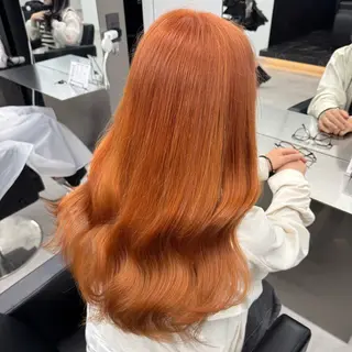 ロング カラー エクステ/透明感 韓国ヘア/KENTAのヘアスタイル