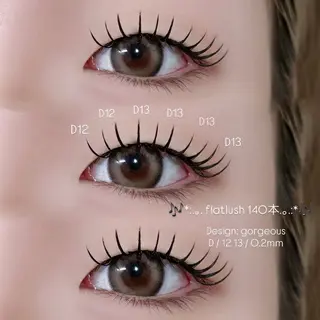 マツエク・マツパ Niyu栄店 鈴木のマツエク・マツパデザイン