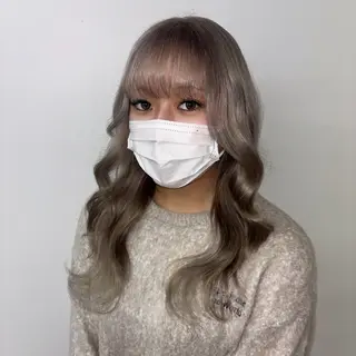 ロング カラー Ren. 🦋デザインカラーのヘアスタイル