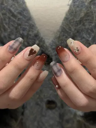 ネイル 渋谷ネイルサロン nicolenailのネイルデザイン
