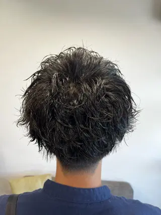 ショート パーマ メンズ gracias所属・GRACIAS 本店 店長　植田のヘアスタイル