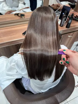 セミロング カラー 🇰🇷韓国ヘア★ 副店長.쿠리타⭐︎のヘアスタイル