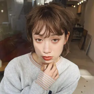 ショート カラー honoka ikegamiのヘアスタイル