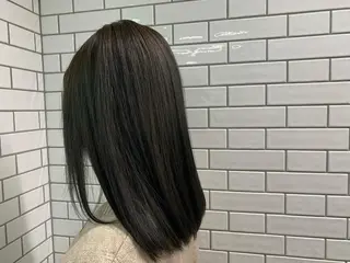 ミディアム カラー 💎艶髪💎縮毛矯正 /髪質改善/ひかるのヘアスタイル