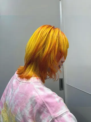 カラー ブリーチ/レイヤー momoha🐰🪡のヘアスタイル