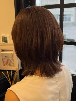 ミディアム カラー セジールヘアメゾン所属・韓国レイヤー/透明感 カラー🐈曾根高のヘアスタイル