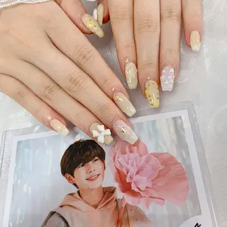 ネイル La neige* yuki 🥯🍑のネイルデザイン