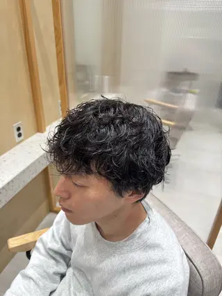 ミディアム メンズ指名No. 1 /パーマ/大須賀のヘアスタイル